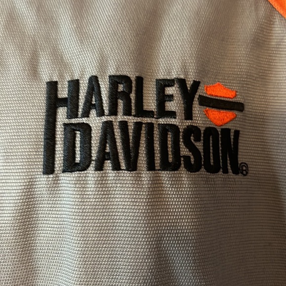 Vintage Harley Davidson Motorcycle Lined Weather Resistant Zip Jacket Sz S - Picture 3 of 16